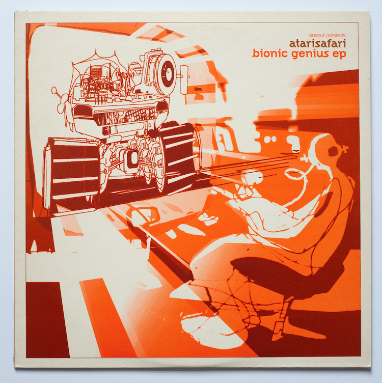 Atari Safari Bionic Genius Design by Phil@Azlan, artwork by Will Barass, 1999